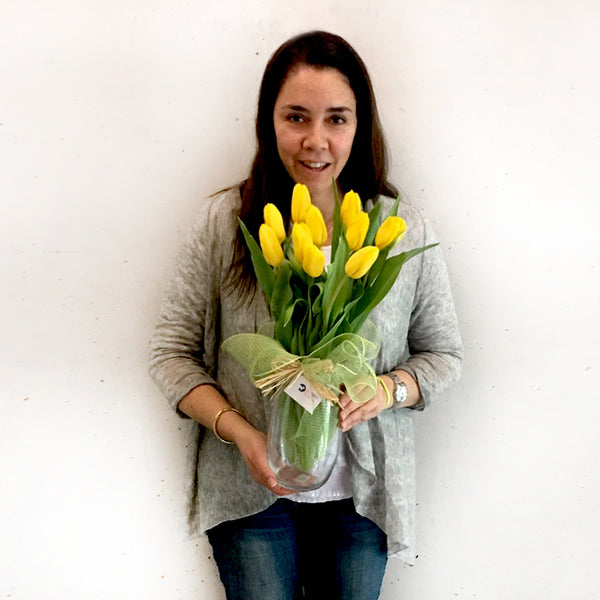 Florero de Tulipanes