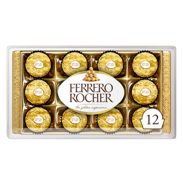Caja de Chocolate Ferrero 12 Unid.