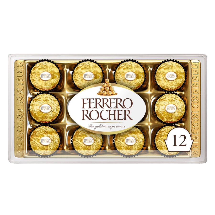 Caja de Chocolate Ferrero 12 Unid.
